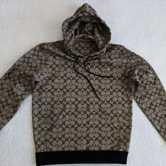Coach Shirts Signature Coach Mens Small Hoodie Poshmark